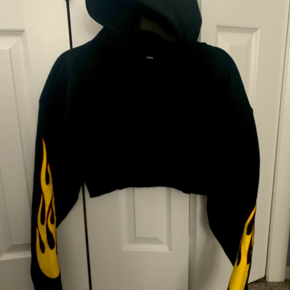Fashion Nova Cropped Hoodie